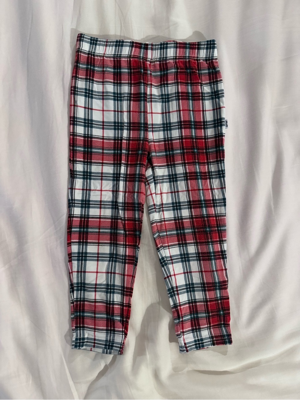 Little Sleepies Holly Plaid Legging